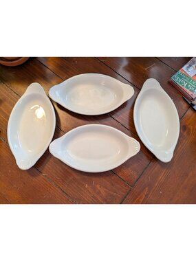 Hall Pottery #527 Au Gratin Dishes Oven Safe